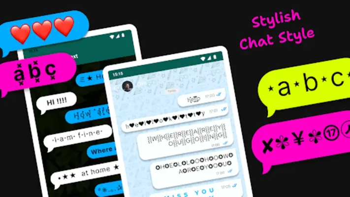 WA Chat Style - Text Changer android App screenshot 0