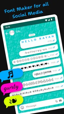 WA Chat Style - Text Changer android App screenshot 4